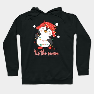 Tis The Season Penguin Hoodie